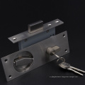 304 Stainless steel Fire Escaping Door Lock with concealed plate pull handle